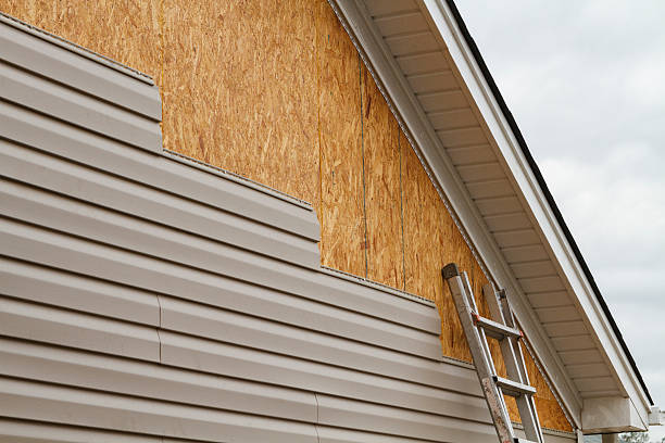 Professional Siding Repair technician working in Brownstown, IN